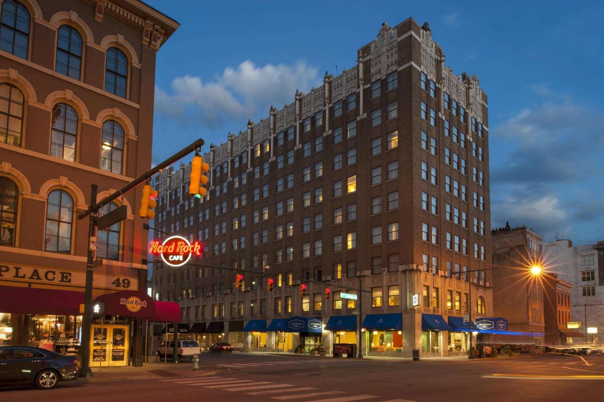 Hampton Inn Indianapolis Downtown Across From Circle Centre Exteriér fotografie