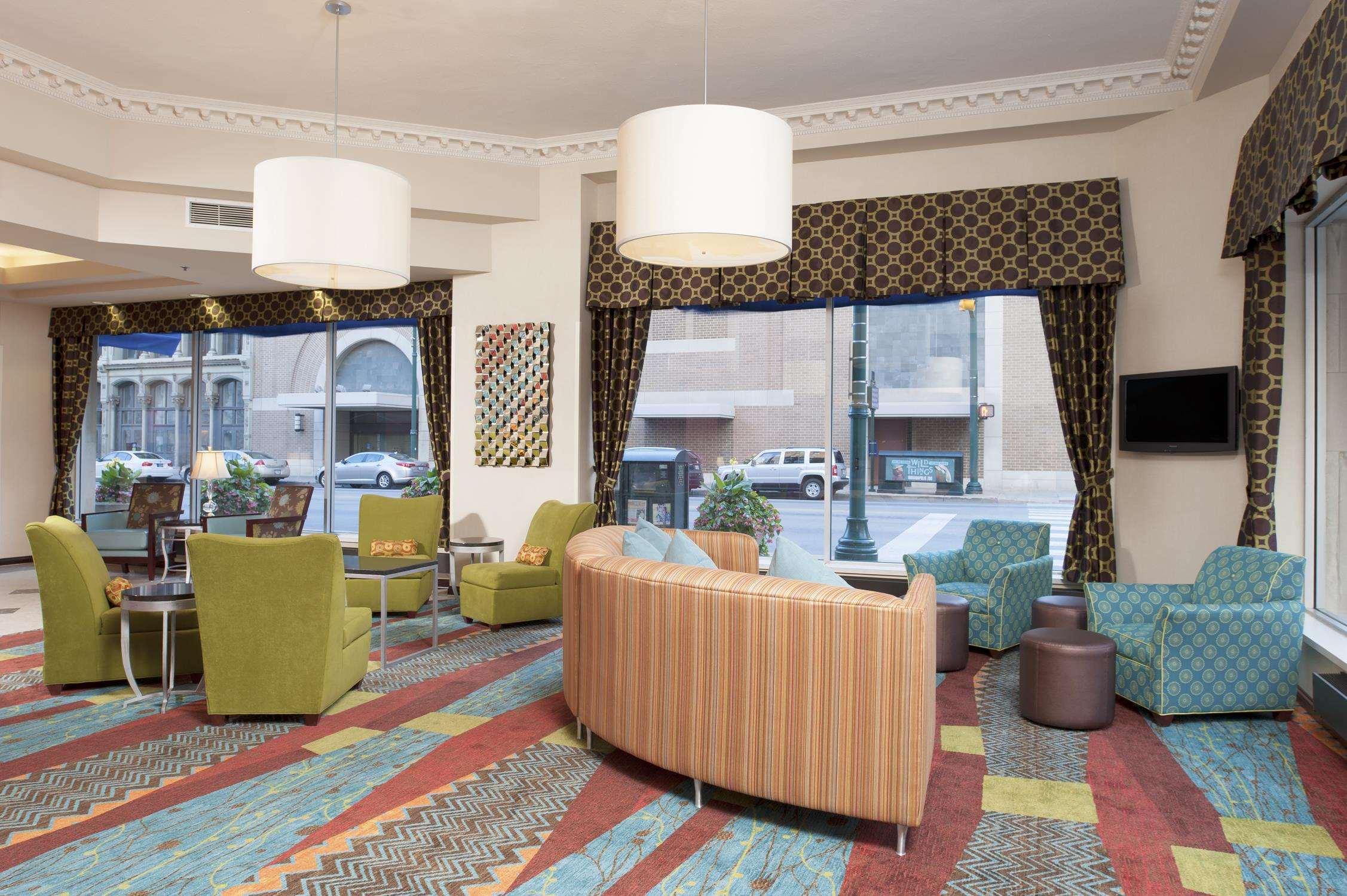 Hampton Inn Indianapolis Downtown Across From Circle Centre Interiér fotografie